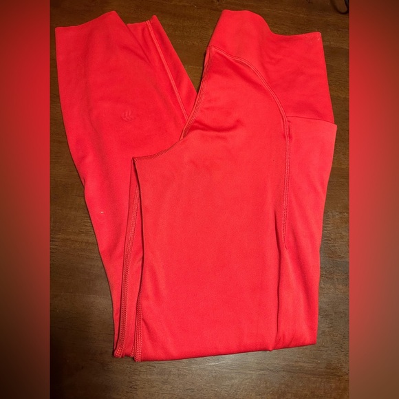 All in Motion Red High Rise Leggings Size S - Picture 7 of 7